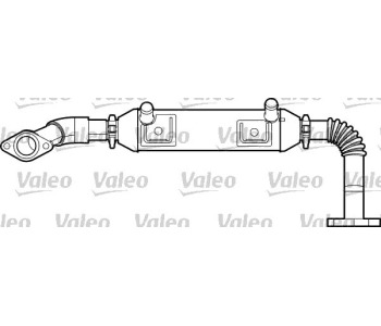 Охладител, ЕГР система VALEO за FIAT BRAVO II (198) от 2006