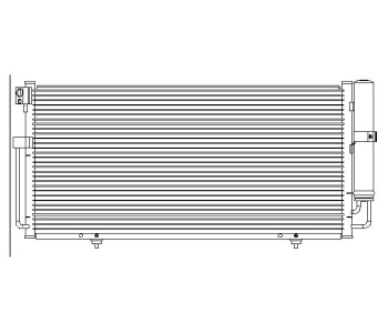Кондензатор климатизации P.R.C за SUBARU IMPREZA II (GD) седан от 2000 до 2007