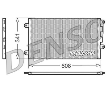 Кондензатор, климатизация DENSO DCN01012 за ALFA ROMEO 147 (937) от 2000 до 2005