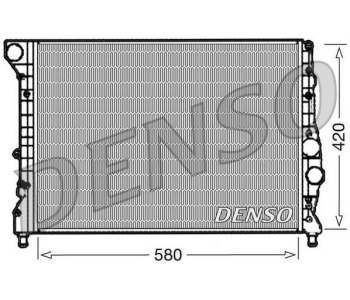 Радиатор, охлаждане на двигателя DENSO DRM02017 за AUDI A3 Limousine (8VS, 8VM) от 2013