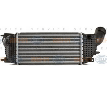 Интеркулер (охладител за въздуха на турбината) HELLA 8ML 376 924-101 за AUDI A5 кабриолет (8F7) от 2009 до 2017