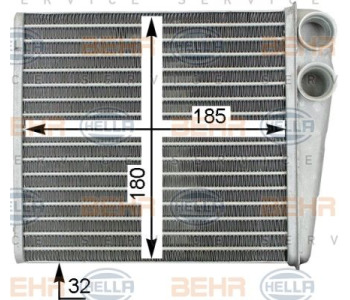Кондензатор, климатизация HELLA 8FC 351 316-584 за BMW 3 Ser (F30, F35, F80) от 2011 до 2018