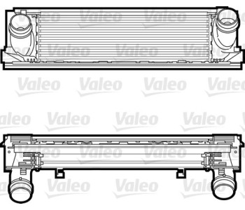 Интеркулер (охладител за въздуха на турбината) VALEO 818263 за BMW 4 Ser (F33, F83) кабриолет от 2013