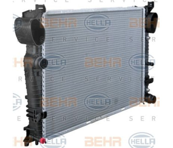Радиатор, охлаждане на двигателя HELLA 8MK 376 713-134 за BMW 7 Ser (E32) от 1986 до 1994