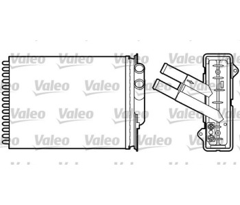 Топлообменник, отопление на вътрешното пространство VALEO 812049 за CHRYSLER VISION от 1993 до 1997