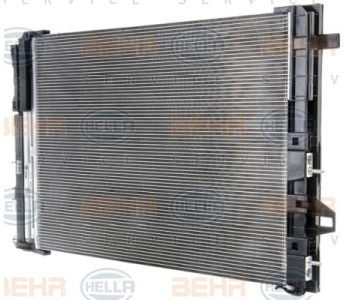 Кондензатор, климатизация HELLA 8FC 351 305-211 за FIAT DUCATO (244) платформа от 2002 до 2006