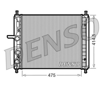 Радиатор, охлаждане на двигателя DENSO DRM09079 за FIAT DUCATO (250) товарен от 2006