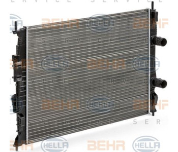 Радиатор, охлаждане на двигателя HELLA 8MK 376 700-571 за RENAULT CLIO II (SB0/1/2_) товарен от 1998 до 2005