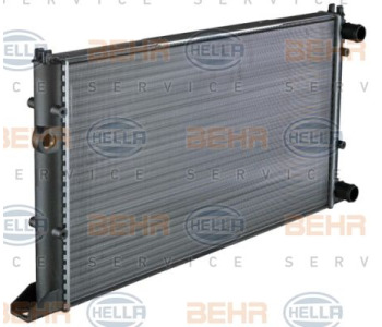 Радиатор, охлаждане на двигателя HELLA 8MK 376 716-164 за RENAULT MEGANE I COACH (DA0/1_) купе от 1996 до 2003