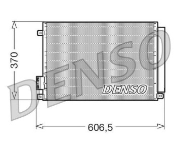 Кондензатор, климатизация DENSO DCN09047 за FIAT 500X (334) от 2014
