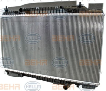 Радиатор, охлаждане на двигателя HELLA 8MK 376 704-784 за FIAT SIENA I (178) от 1996 до 2012