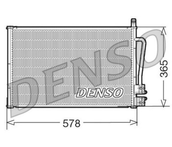 Кондензатор, климатизация DENSO DCN10010 за FORD TRANSIT (E) товарен от 1994 до 2000