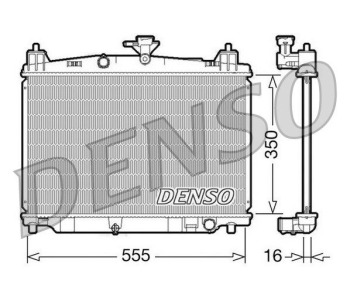 Радиатор, охлаждане на двигателя DENSO DRM44045 за MAZDA 3 (BL) седан от 2008 до 2014