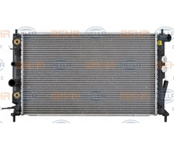 Радиатор, охлаждане на двигателя HELLA 8MK 376 721-431 за MERCEDES SPRINTER T1N (W903) 3T товарен от 1995 до 2006