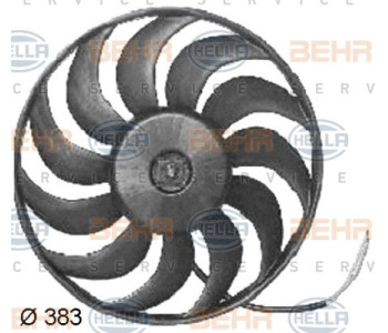Кондензатор, климатизация HELLA 8FC 351 037-344 за MERCEDES VITO (W638) пътнически от 1996 до 2003