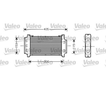 Интеркулер (охладител за въздуха на турбината) VALEO 818713 за MINI COOPER (R50, R53) от 2001 до 2006