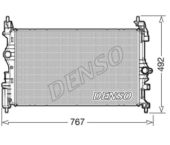 Радиатор, охлаждане на двигателя DENSO DRM20060 за OPEL KADETT B от 1965 до 1973