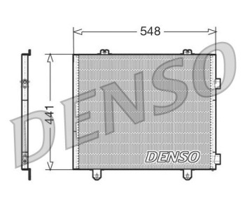 Кондензатор, климатизация DENSO DCN23032 за RENAULT LATITUDE (L70_) от 2010