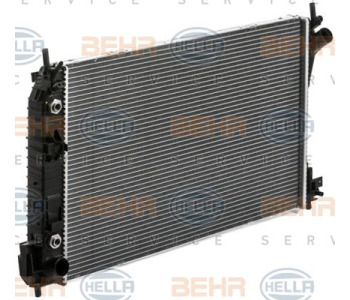 Радиатор, охлаждане на двигателя HELLA 8MK 376 700-681 за RENAULT SCENIC II (JM0/1_) от 2003 до 2009