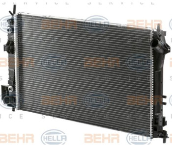 Радиатор, охлаждане на двигателя HELLA 8MK 376 700-684 за RENAULT MEGANE II (LM0/1_) седан от 2003 до 2010