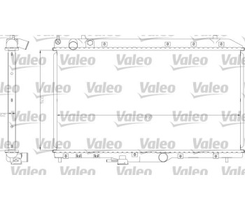 Радиатор, охлаждане на двигателя VALEO 734845 за TOYOTA AVENSIS (_T22_) Liftback от 1997 до 2003