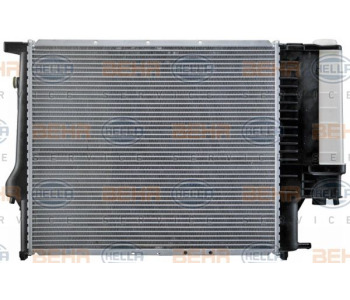 Радиатор, охлаждане на двигателя HELLA 8MK 376 713-334 за VOLKSWAGEN GOLF I (155) кабриолет от 1979 до 1993