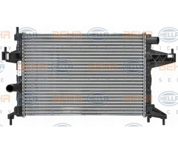 Радиатор, охлаждане на двигателя HELLA 8MK 376 715-091 за VOLKSWAGEN JETTA II (19E, 1G2, 165) от 1983 до 1992