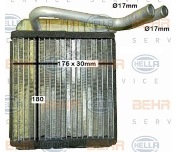 Кондензатор, климатизация HELLA 8FC 351 036-361 за JEEP GRAND CHEROKEE I (ZJ) от 1991 до 1999