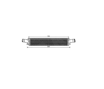 Интеркулер P.R.C за AUDI A8 (4H) от 2013 до 2018