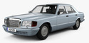 Воден радиатор за MERCEDES S (W126) седан от 1978 до 1991