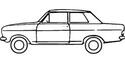 Радиатор за кола за OPEL KADETT B от 1965 до 1973
