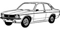 Радиатор за кола за OPEL KADETT C от 1973 до 1979