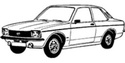 Климатична уредба за OPEL KADETT C от 1973 до 1979