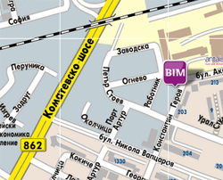 map of store Пловдив - Хр. Ботев