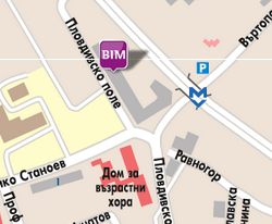 map of store София - Дървеница