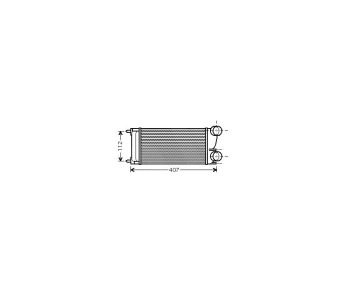 Интеркулер P.R.C за CITROEN C4 I (LC) от 2004 до 2011