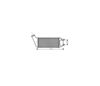 Интеркулер P.R.C за CITROEN C4 Grand Picasso I (UA) от 2006 до 2013