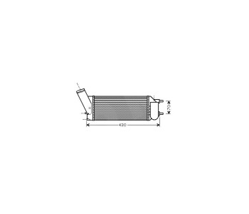 Интеркулер P.R.C за CITROEN C4 PICASSO I (UD) от 2006 до 2013