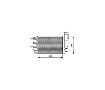 Интеркулер P.R.C за CITROEN JUMPER II (244) платформа от 2002 до 2006