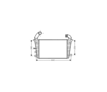 Интеркулер P.R.C за OPEL ASTRA H (L48) хечбек от 2004 до 2014