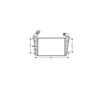 Интеркулер P.R.C за OPEL ASTRA H (L48) хечбек от 2004 до 2014