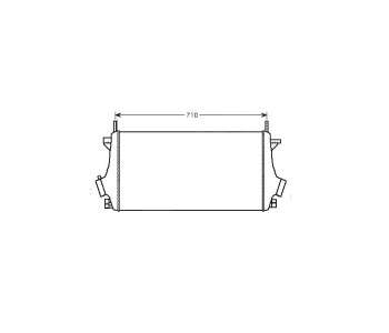 Интеркулер P.R.C за OPEL INSIGNIA A (G09) хечбек от 2008 до 2017