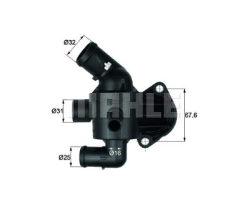 Термостат, охладителна течност MAHLE TI 15 92 за VOLKSWAGEN GOLF V Plus (5M1, 521) от 2005 до 2013