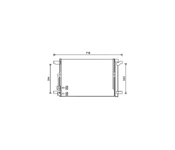 Кондензатор, климатизация HELLA 8FC 351 343-111 за AUDI TT (FV3) от 2014