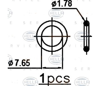 Кондензатор, климатизация HELLA 8FC 351 303-504 за AUDI A4 Avant (8W, B9) от 2015