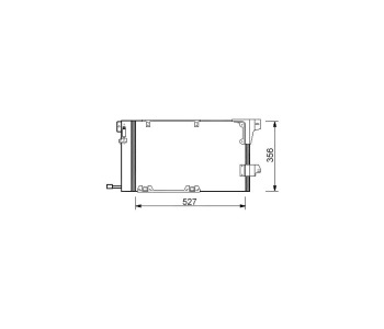 Кондензатор климатизации TOP QUALITY за OPEL ASTRA G (F07_) купе от 2000 до 2005