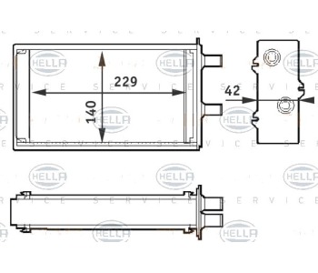 Топлообменник HELLA