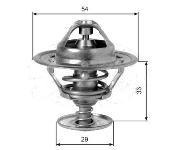 Термостат, охладителна течност GATES TH12988G1