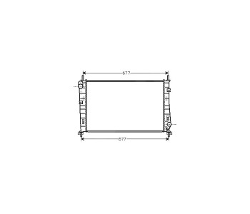 Воден радиатор P.R.C за FORD MONDEO II (BNP) комби от 1996 до 2000
