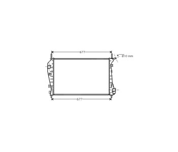 Воден радиатор P.R.C за FORD MONDEO III (B4Y) седан от 2000 до 2007